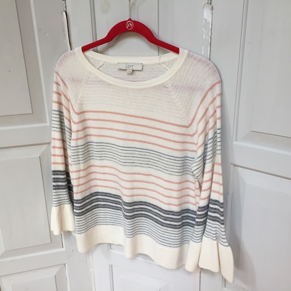 LOFT Striped Sweater - Picture 6 of 10